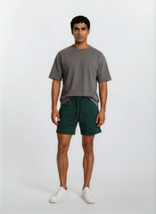 Fleece Drawstring Shorts