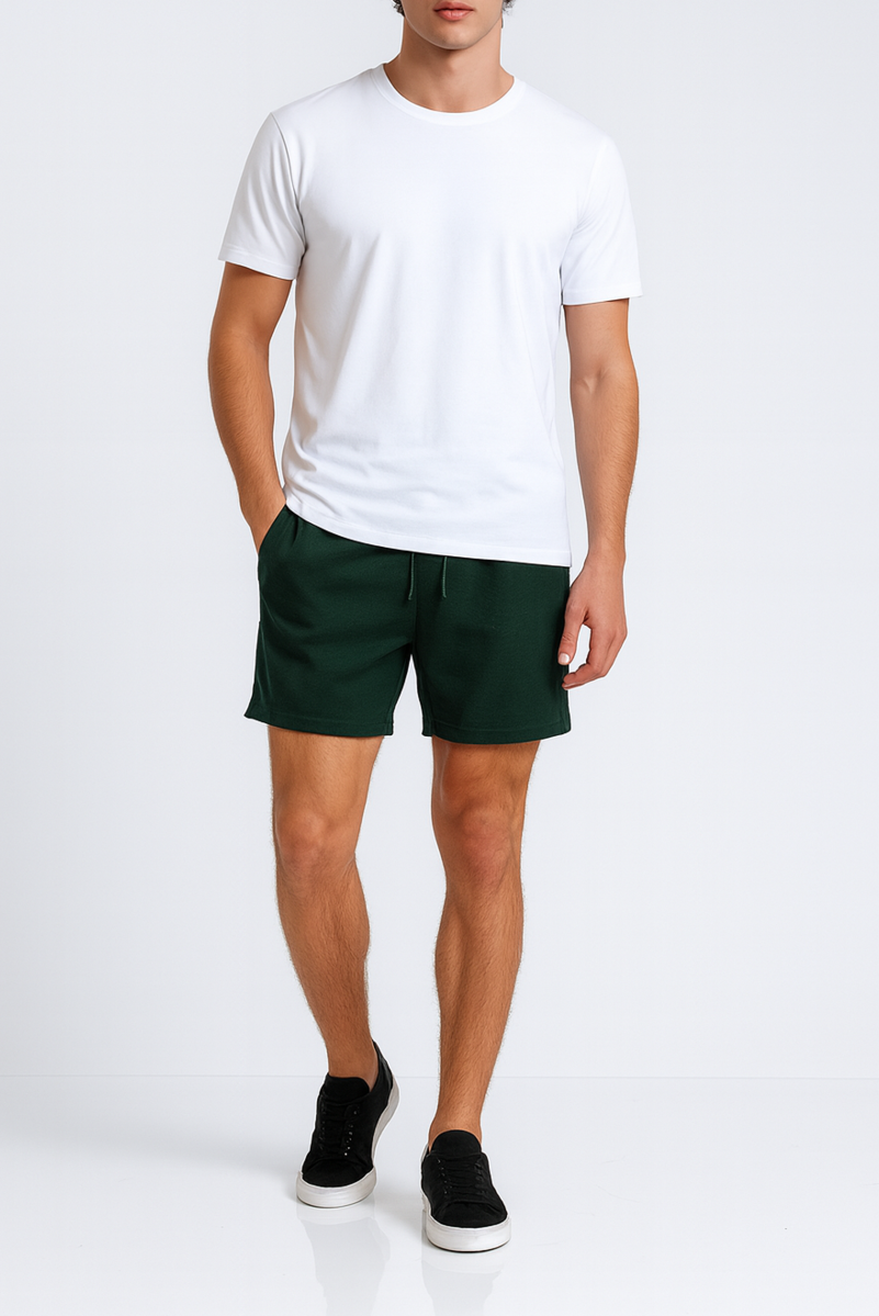 Fleece Drawstring Shorts