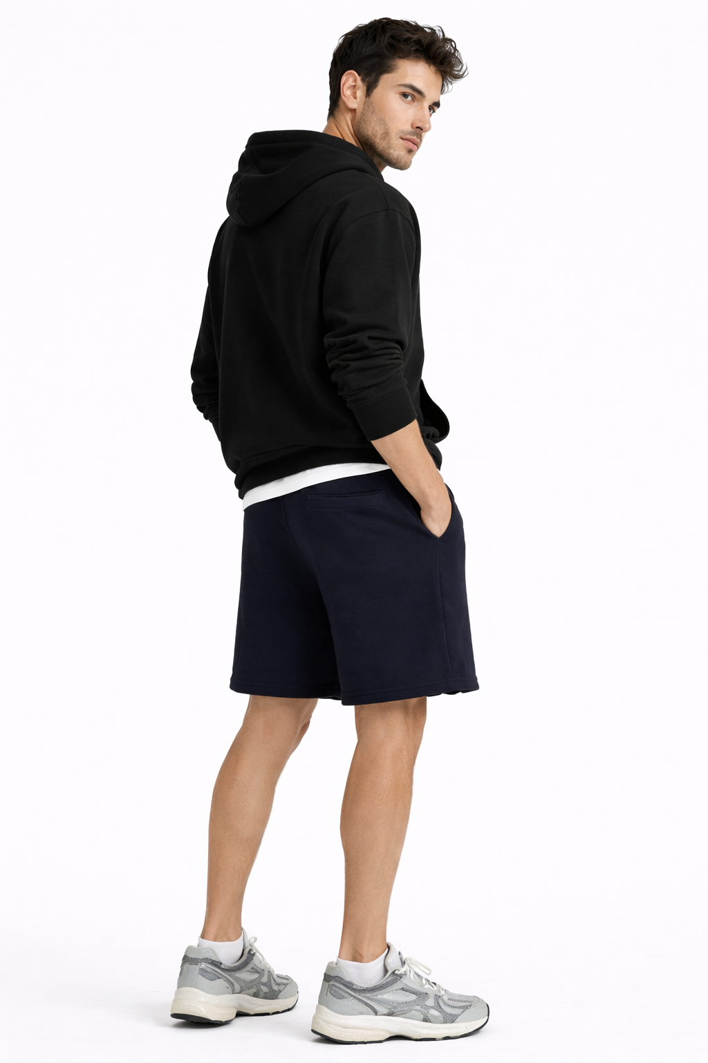 Fleece Drawstring Shorts