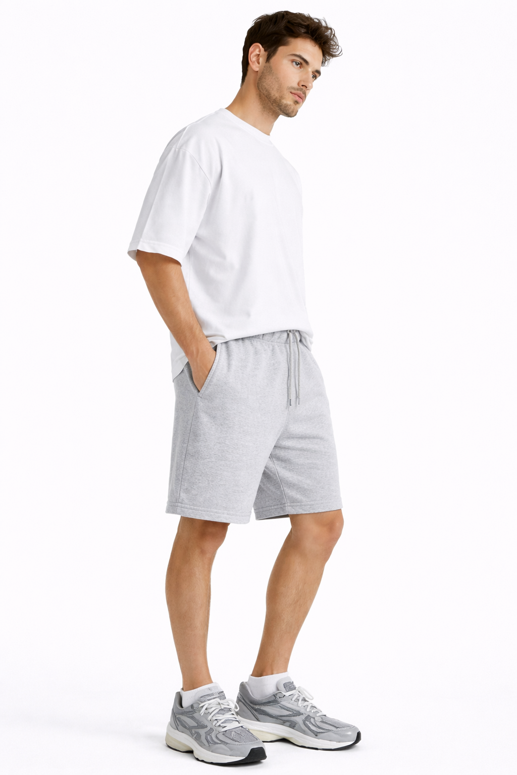 Fleece Drawstring Shorts