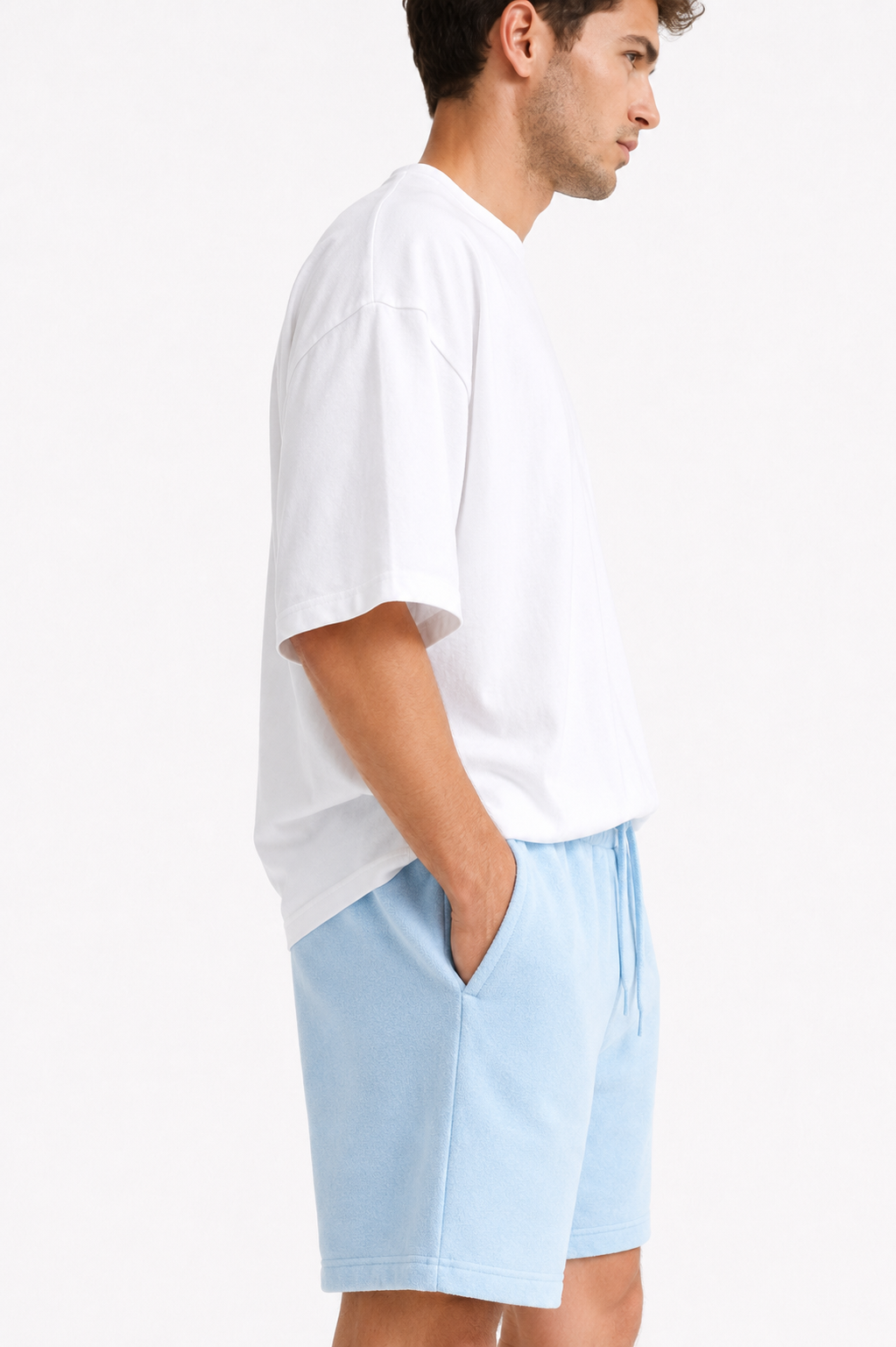 Fleece Drawstring Shorts