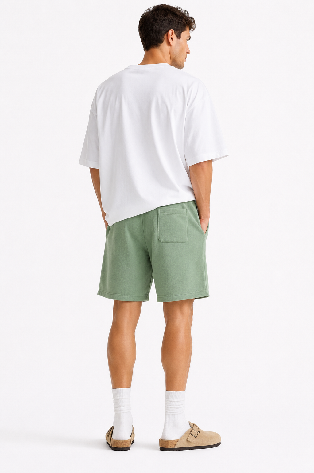 Fleece Drawstring Shorts