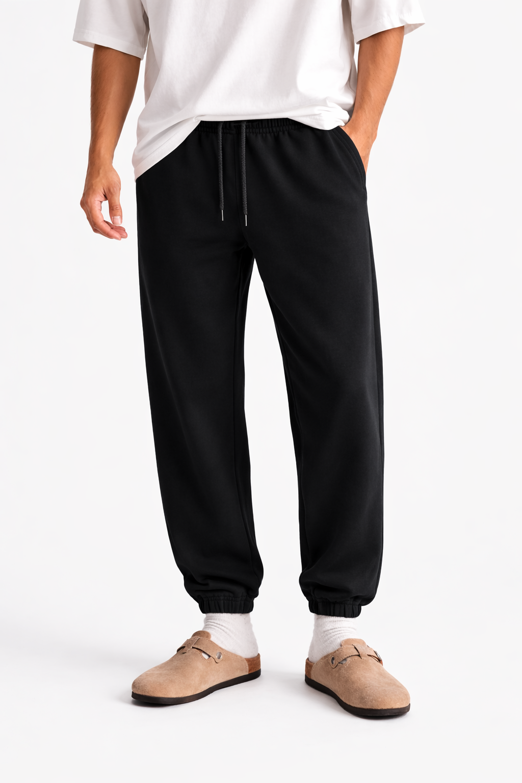 Fleece Drawstring Joggers