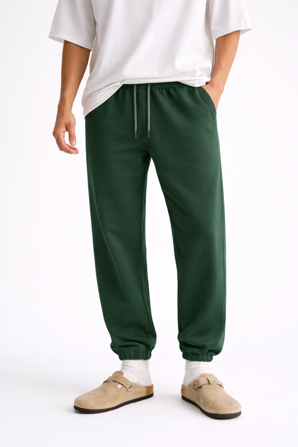Fleece Drawstring Joggers