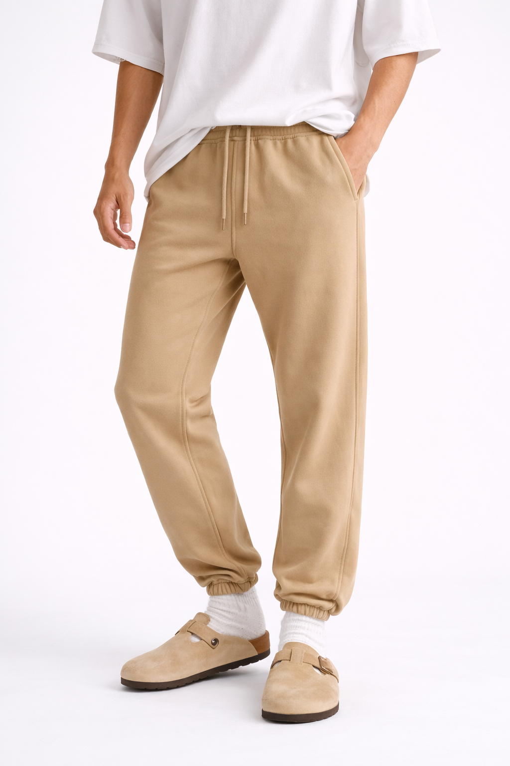 Fleece Drawstring Joggers
