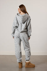 Star Print Jogger Sweatpants
