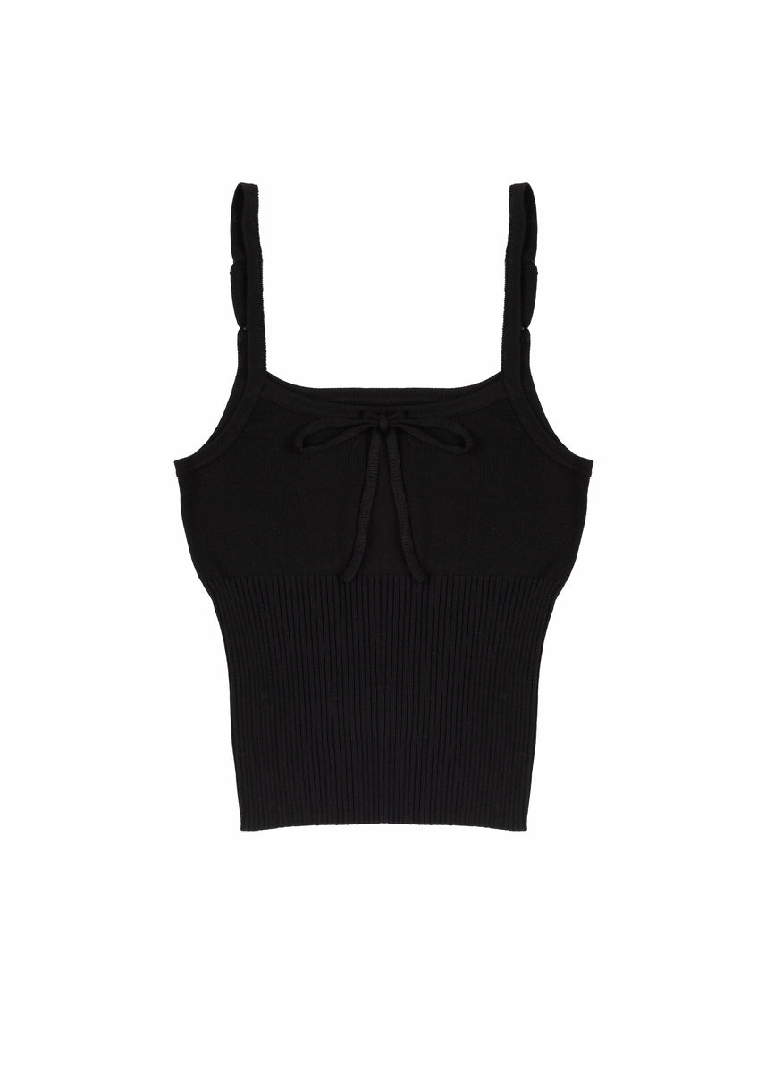 Ribbed Sweater-Knit Cami
