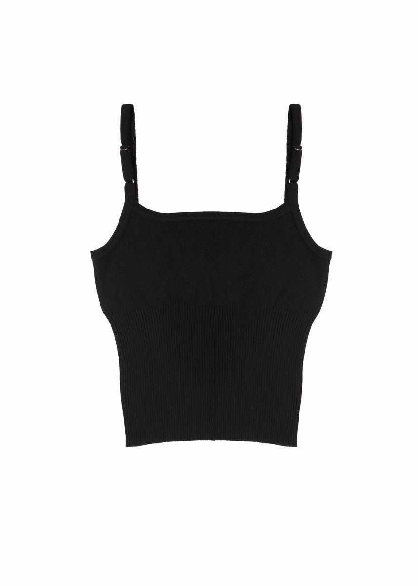 Ribbed Sweater-Knit Cami