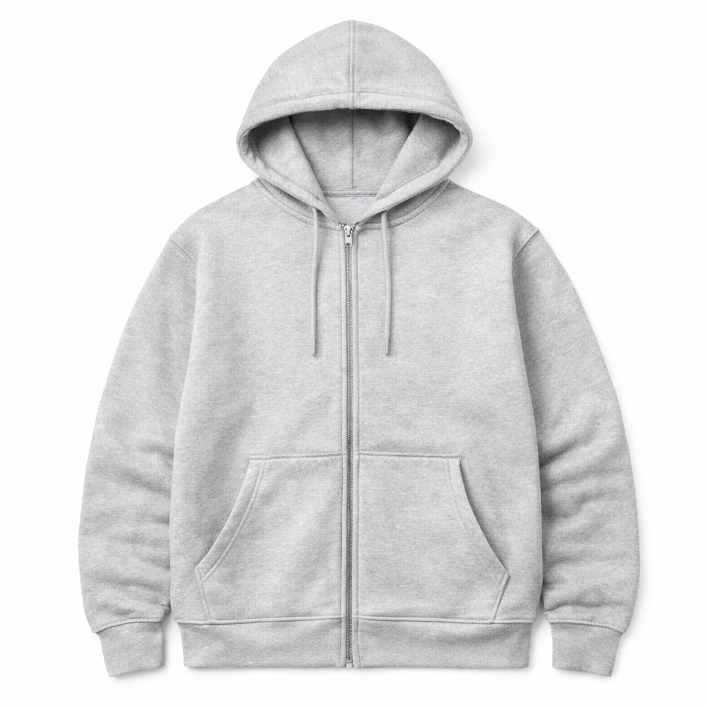 Fleece Full Zip Hoodie