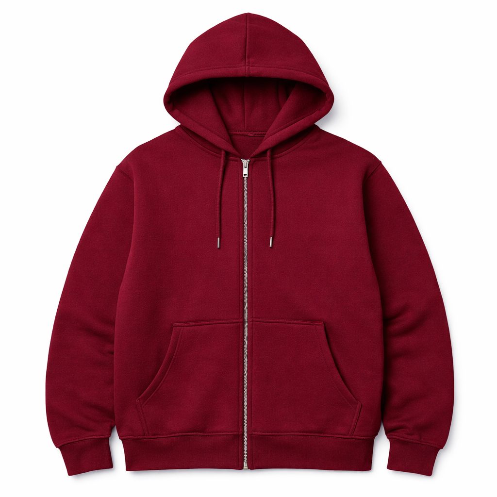 Fleece Full Zip Hoodie