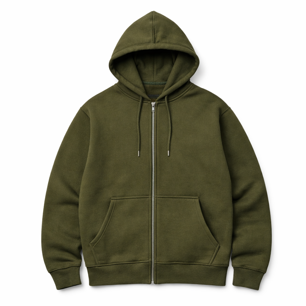 Fleece Full Zip Hoodie