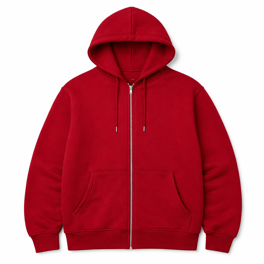 Fleece Full Zip Hoodie