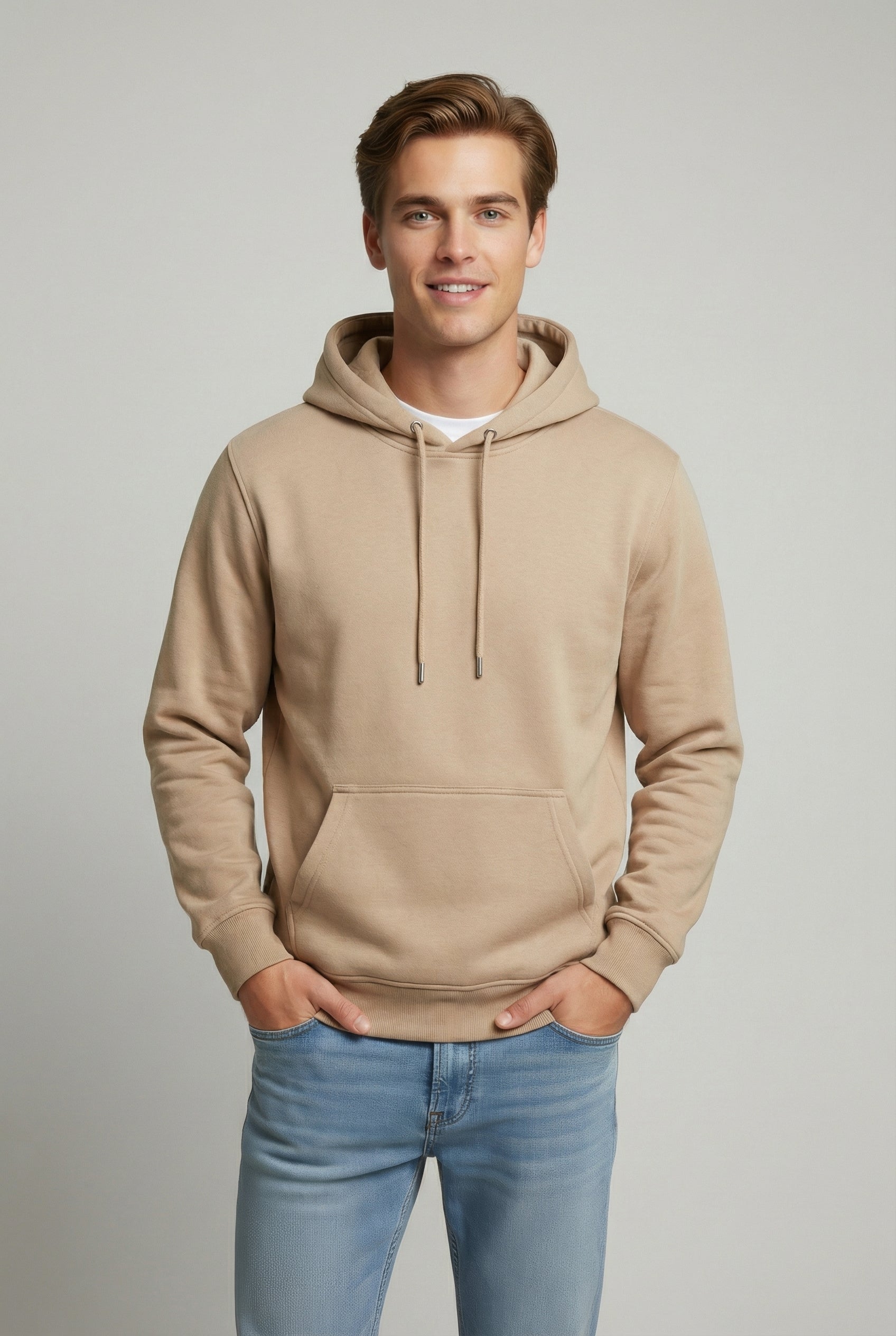 Drawstring Fleece Hoodie