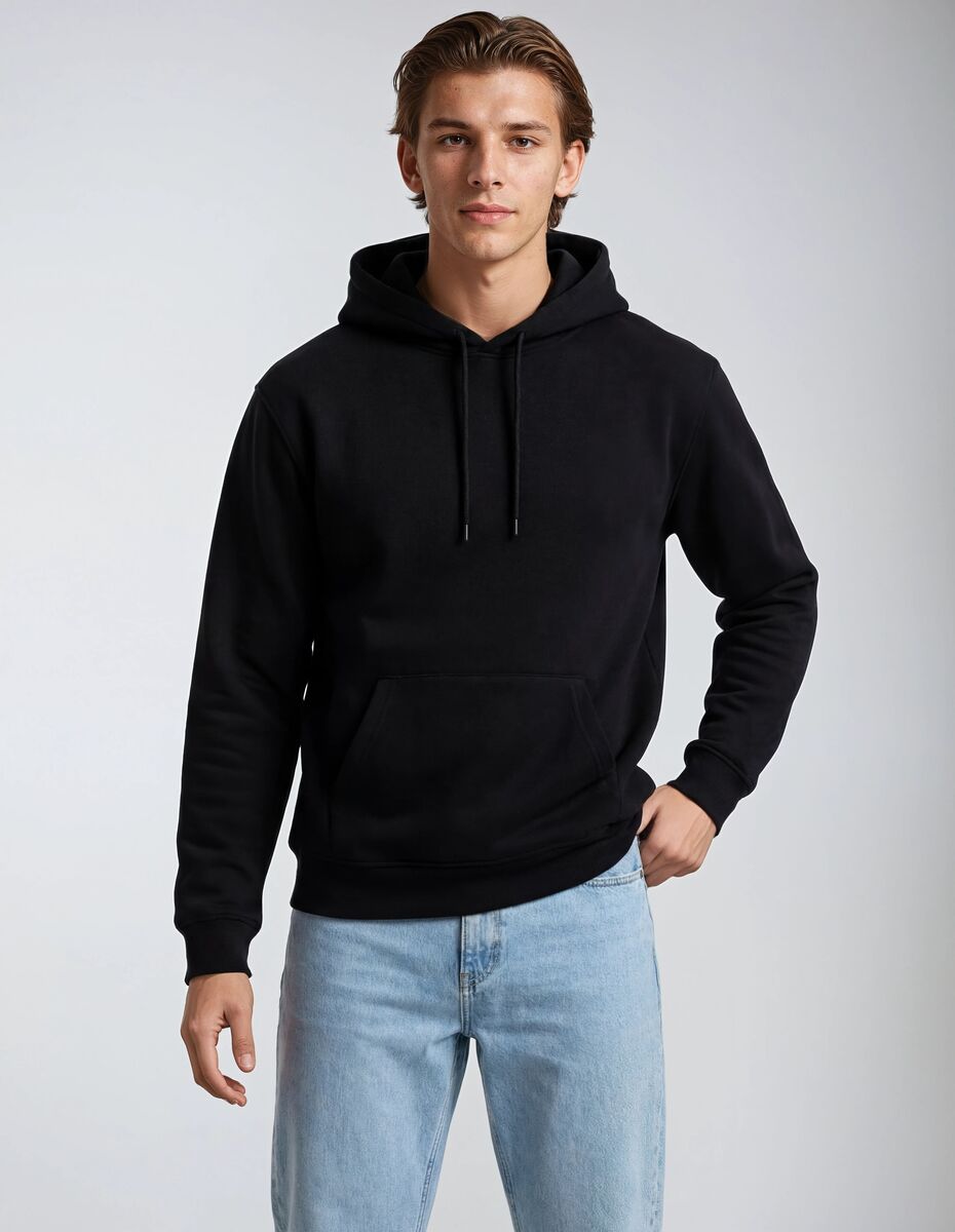 Drawstring Fleece Hoodie