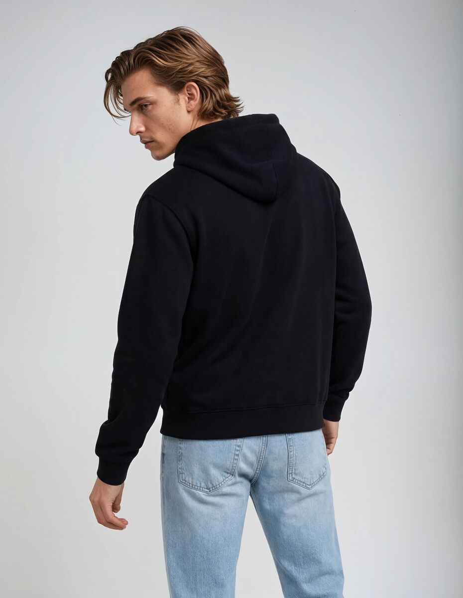 Drawstring Fleece Hoodie