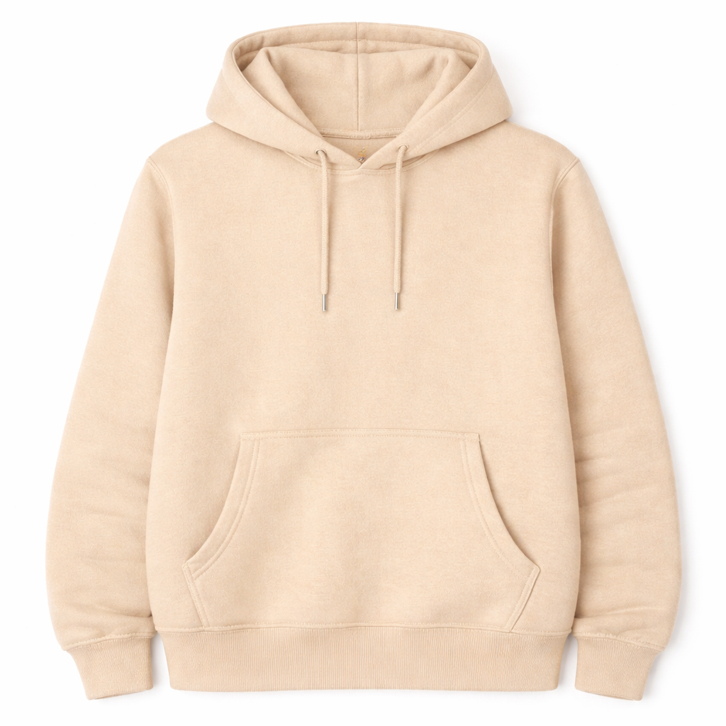 Drawstring Fleece Hoodie