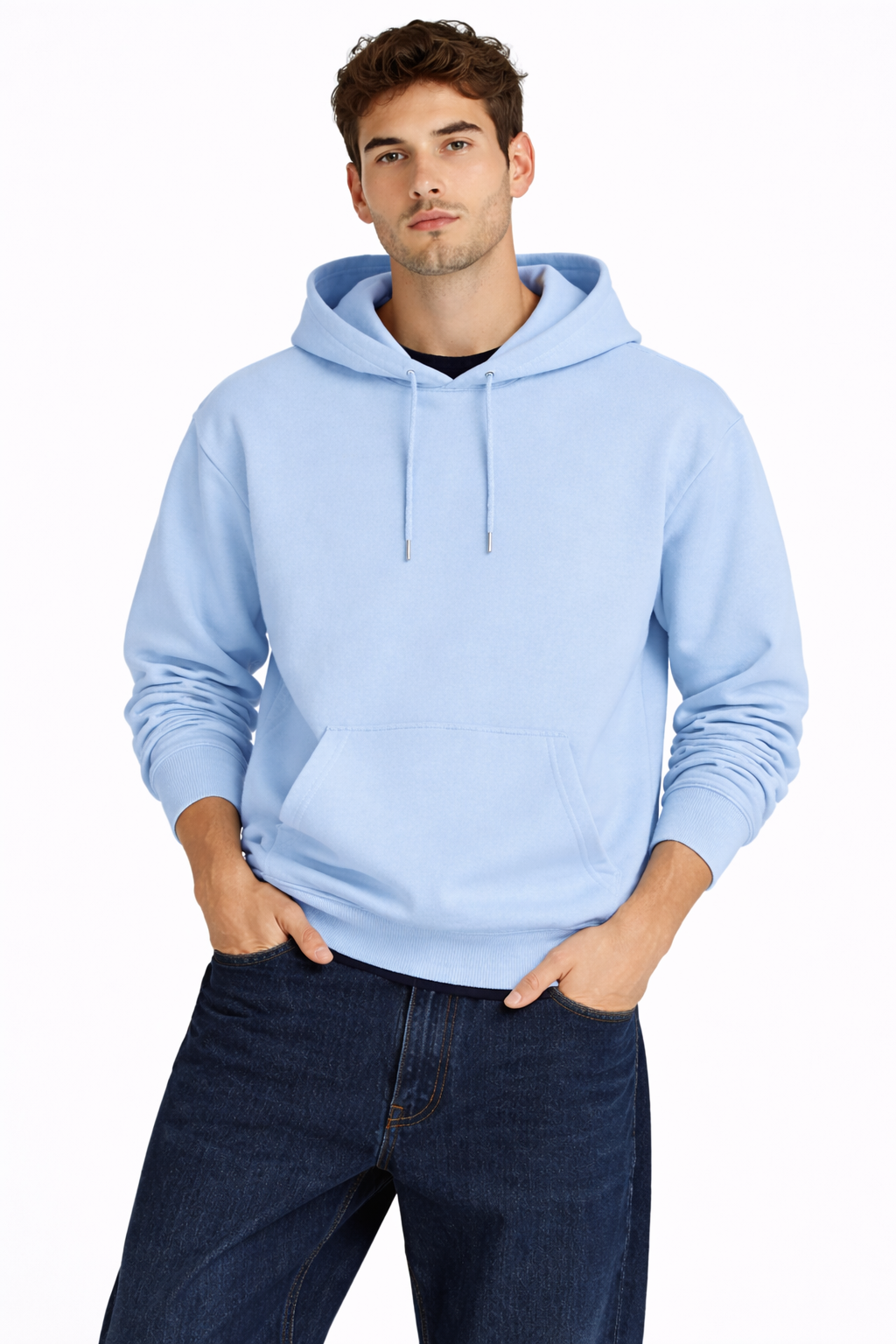 Drawstring Fleece Hoodie