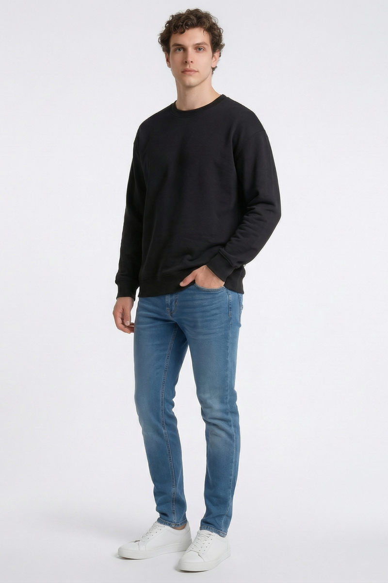 Fleece Crew Neck Pullover