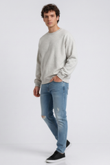 Fleece Crew Neck Pullover
