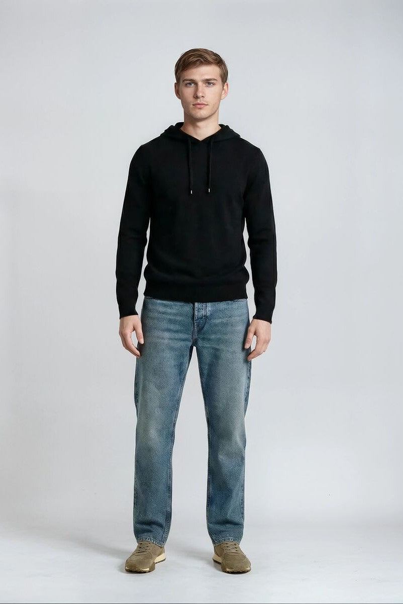 Knit Hoodie Sweater