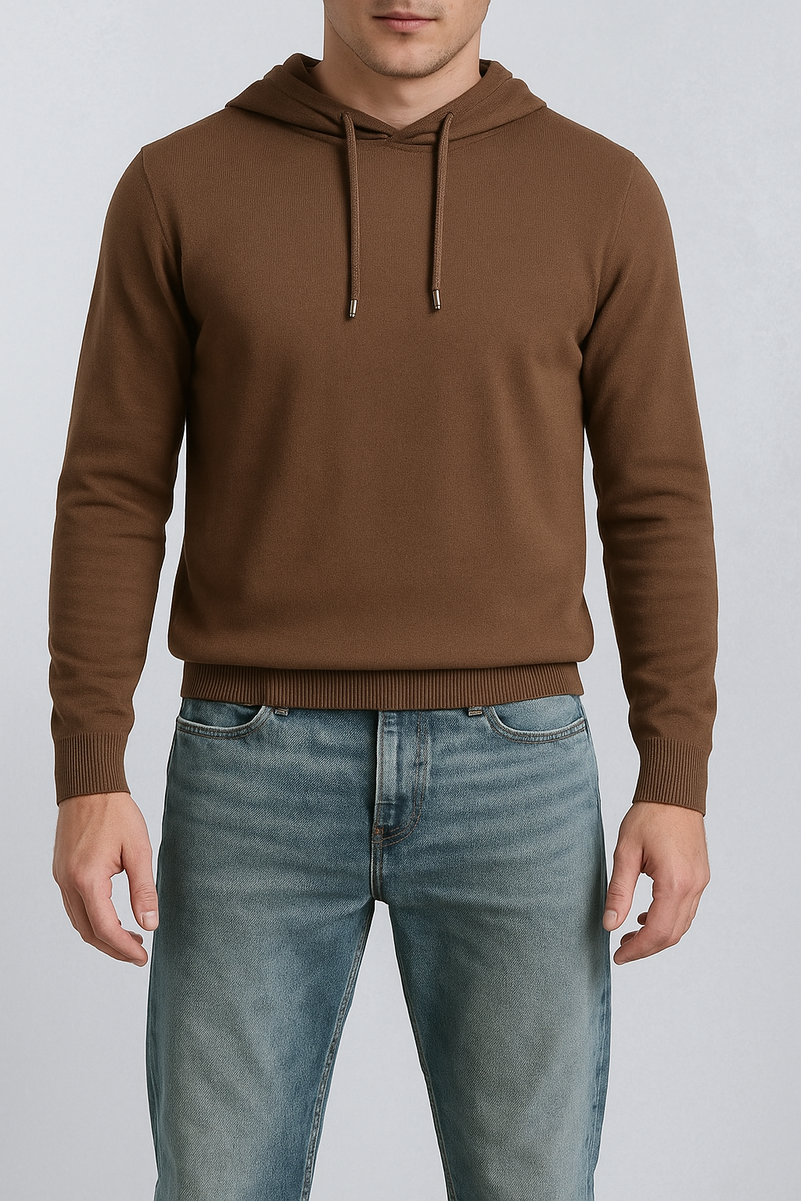 Knit Hoodie Sweater