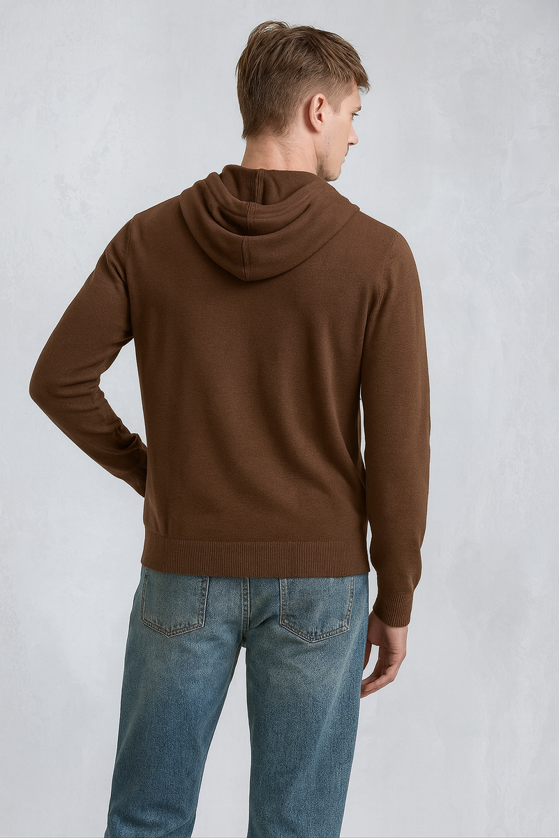 Knit Hoodie Sweater