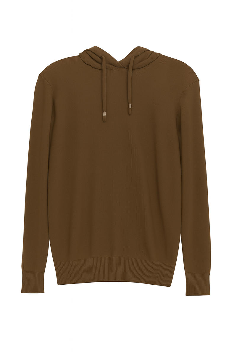 Knit Hoodie Sweater