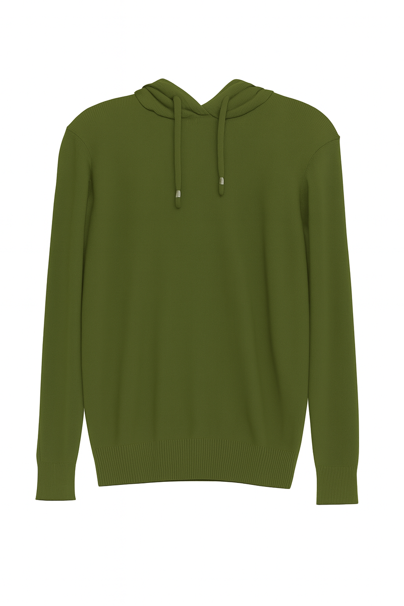 Knit Hoodie Sweater