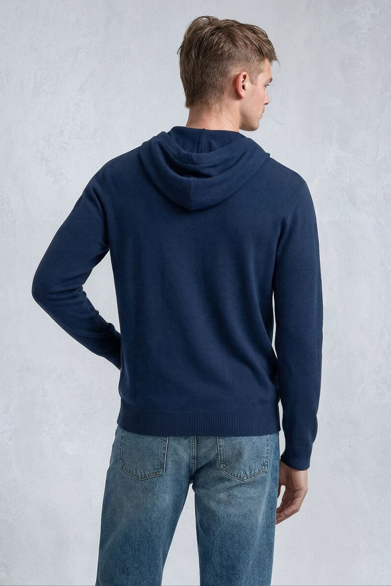 Knit Hoodie Sweater