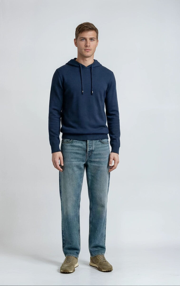 Knit Hoodie Sweater