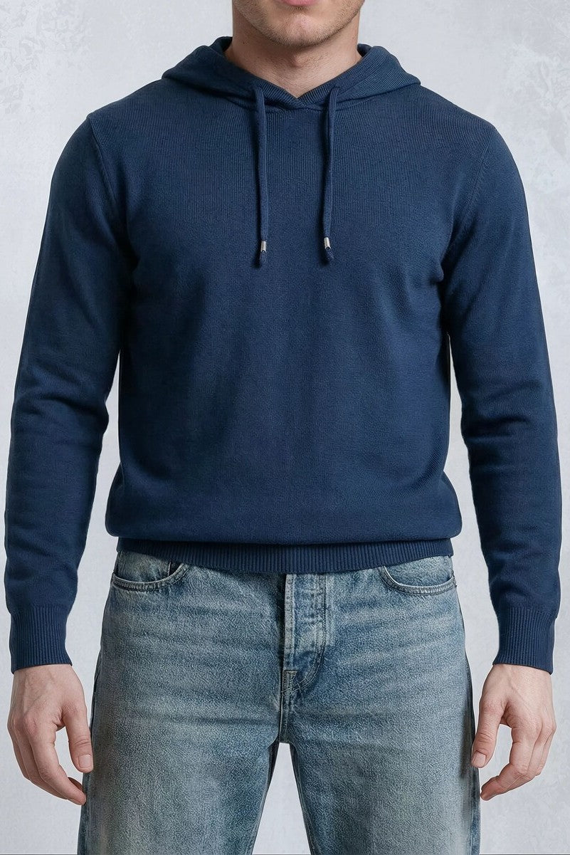 Knit Hoodie Sweater