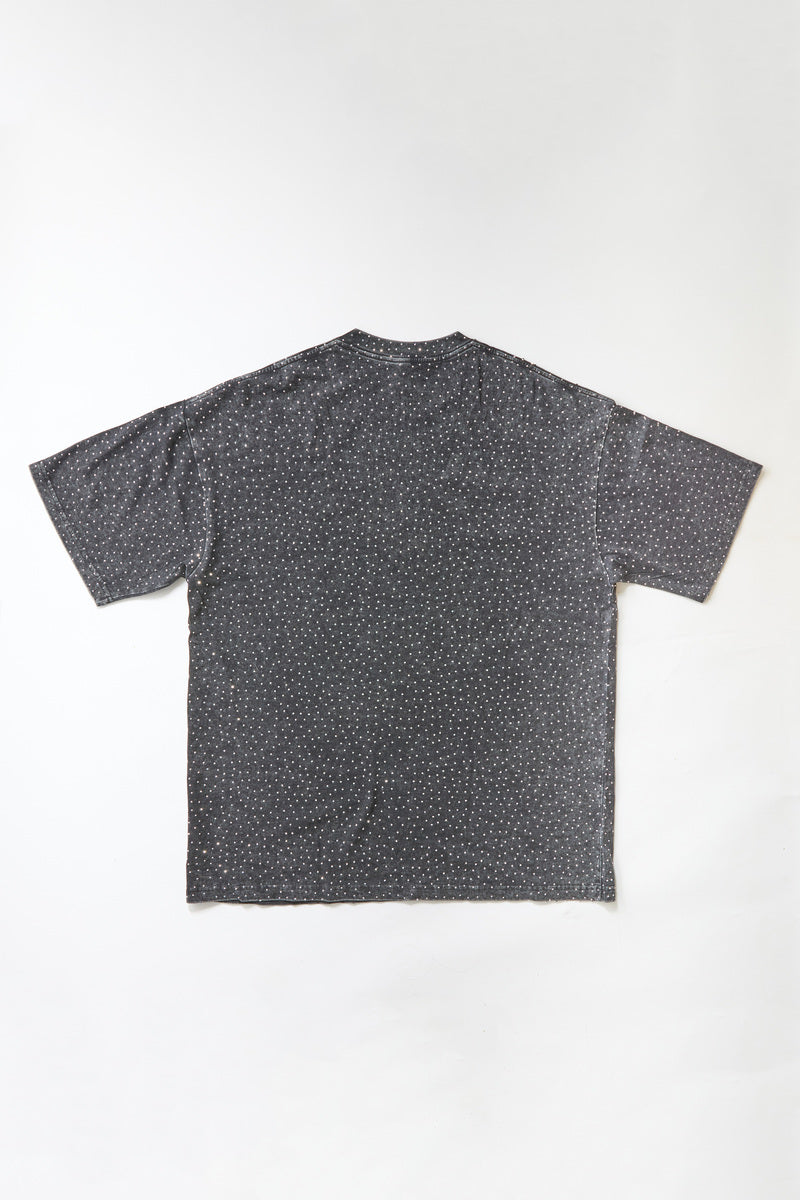Studded Cotton Crew Tee