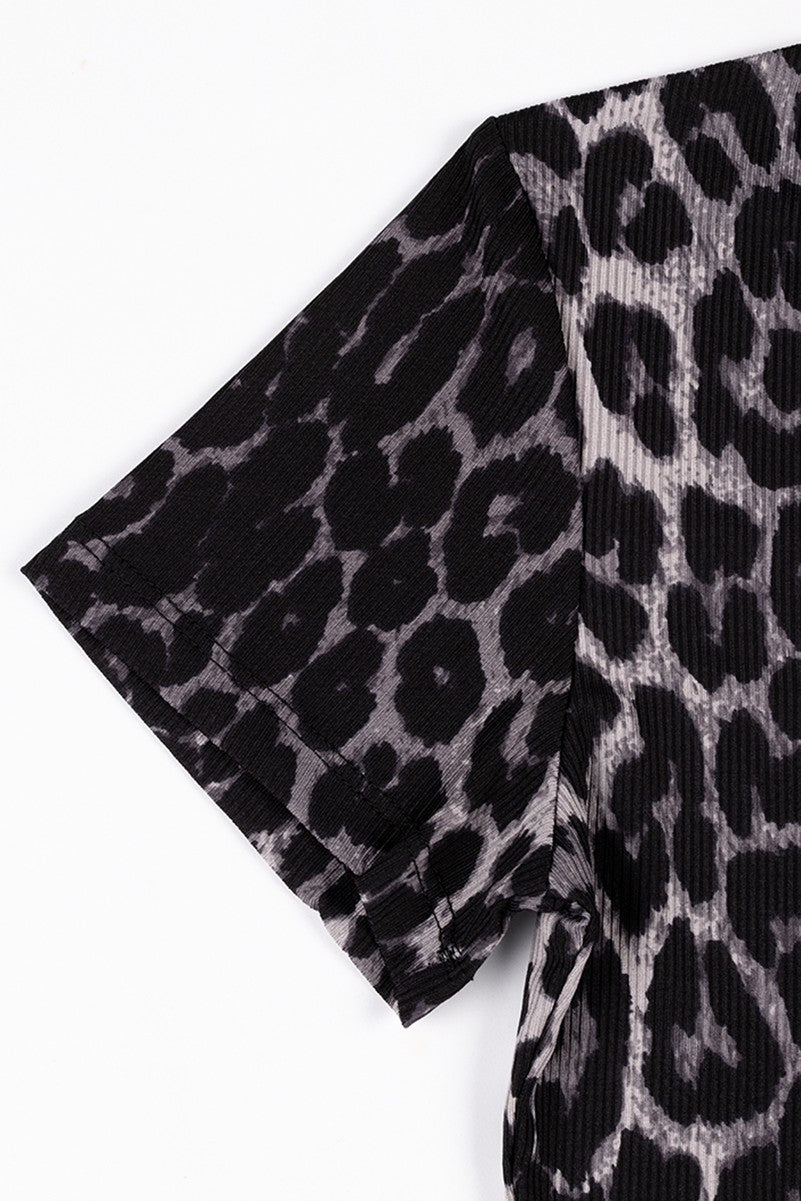 Leopard Print Baby Tee