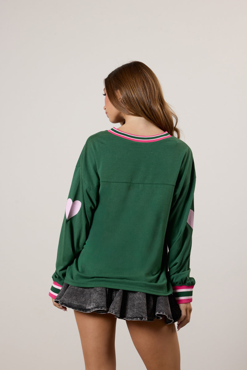 Brooklyn Long Sleeve Graphic Jersey