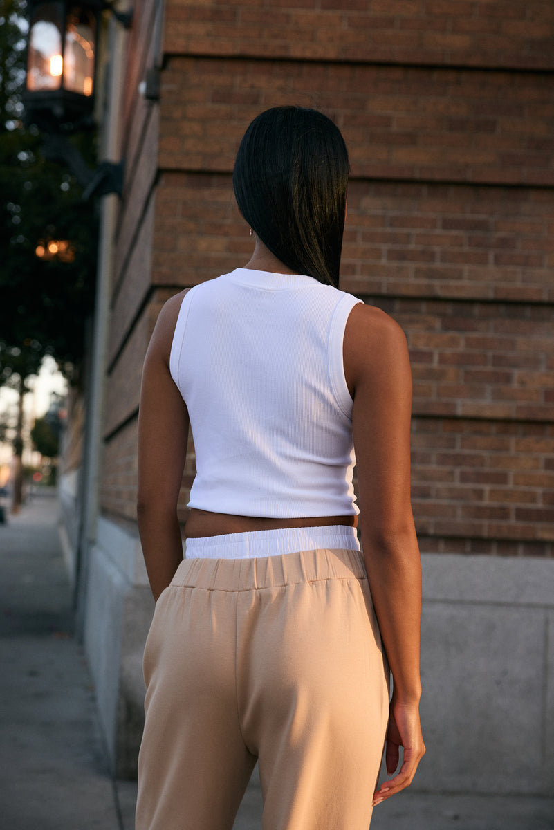 Ponte-Knit Straight-Leg Pants