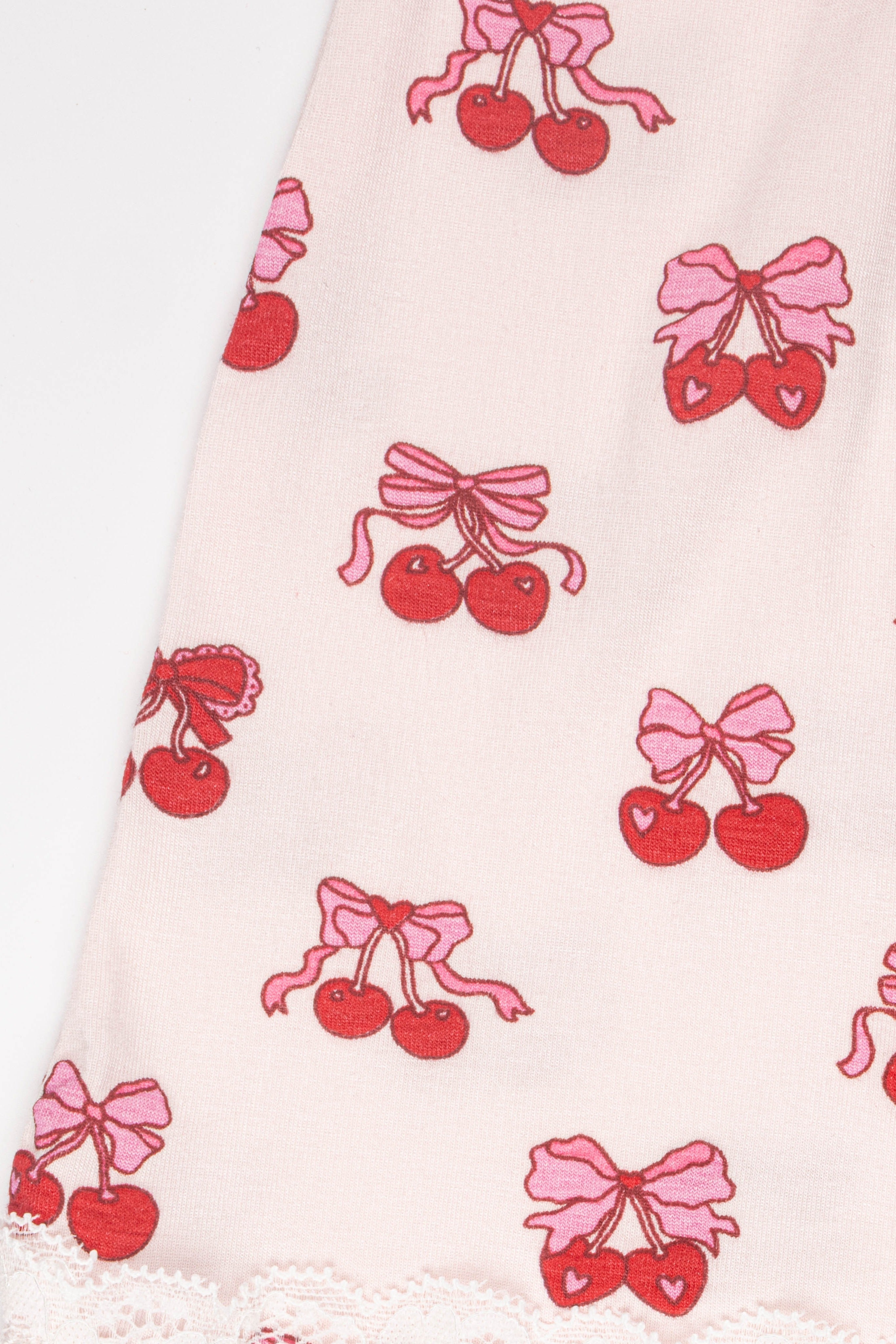 Lace Trim Printed Slip Dress