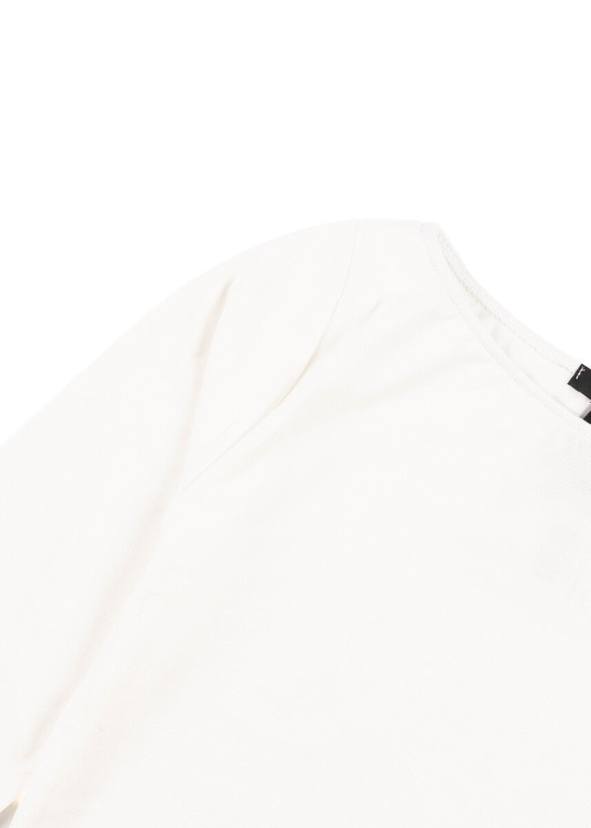 Boat Neck Long-Sleeve Top