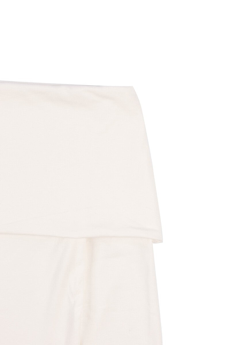 Foldover Off-The-Shoulder Top