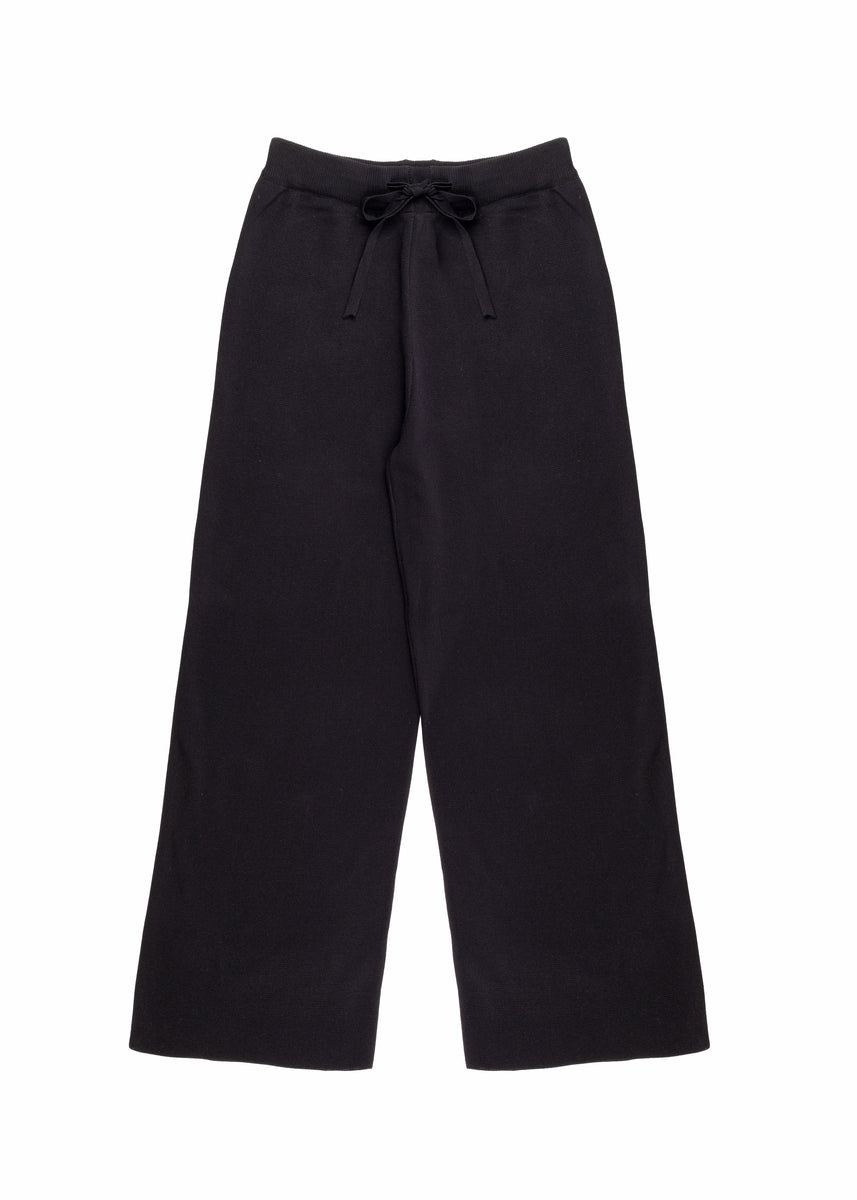 V-Neck Sweater & Wide-Leg Pant Set