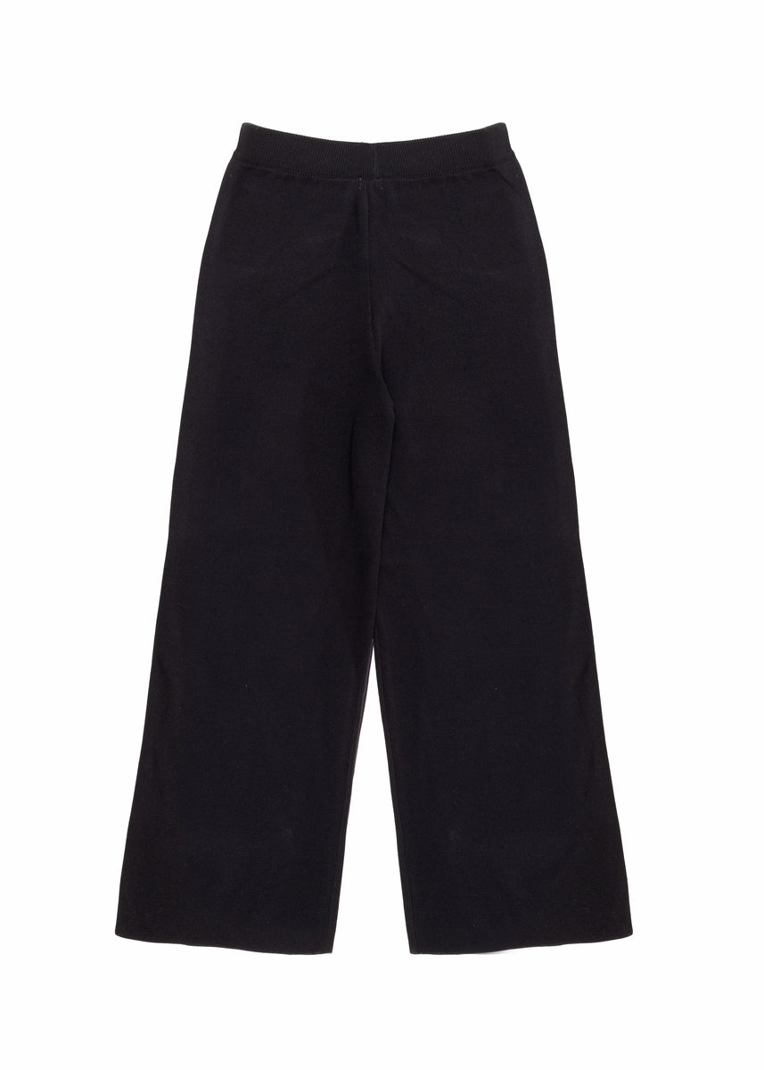 V-Neck Sweater & Wide-Leg Pant Set