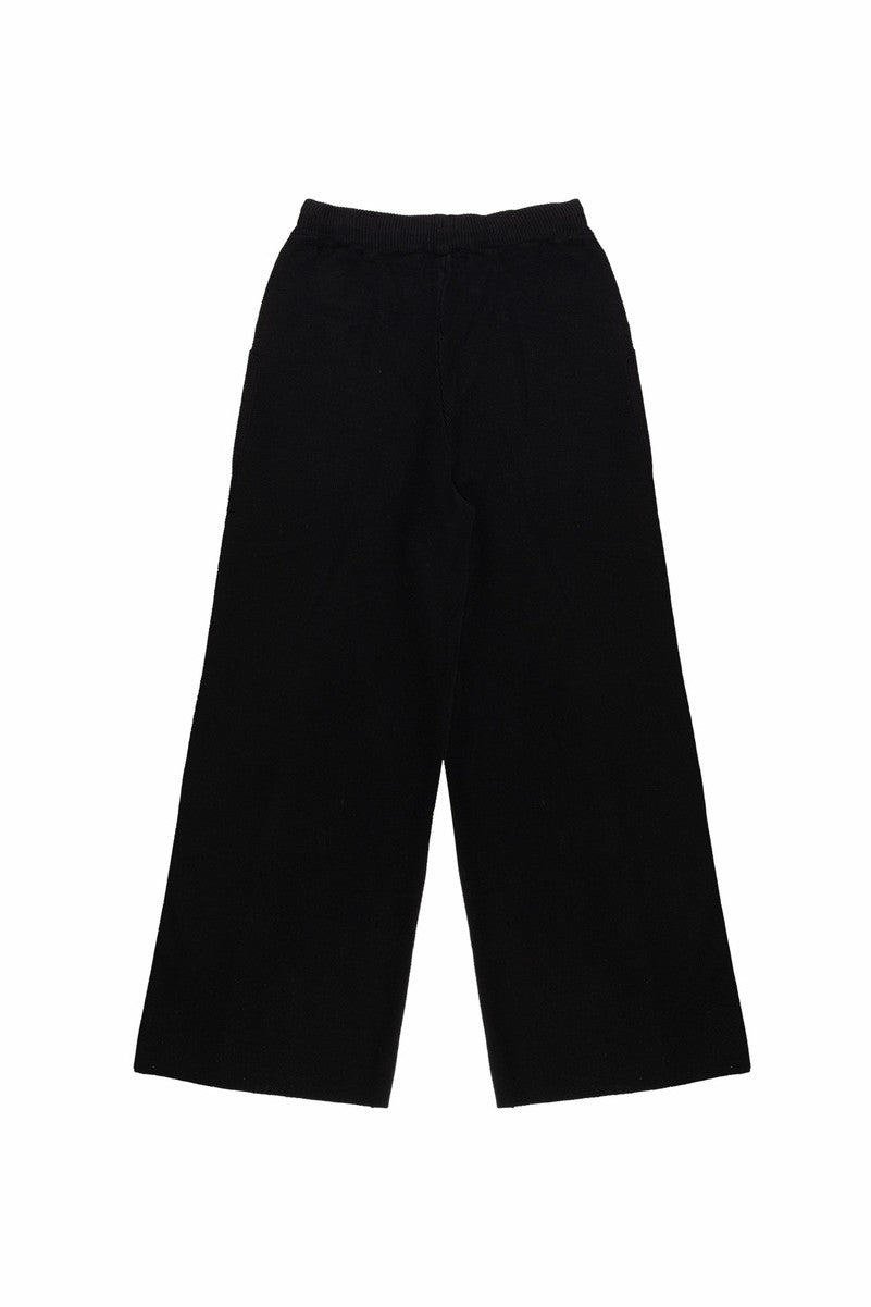 Drawstring Sweater Knit Pants