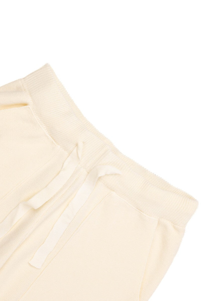 Drawstring Sweater Knit Pants