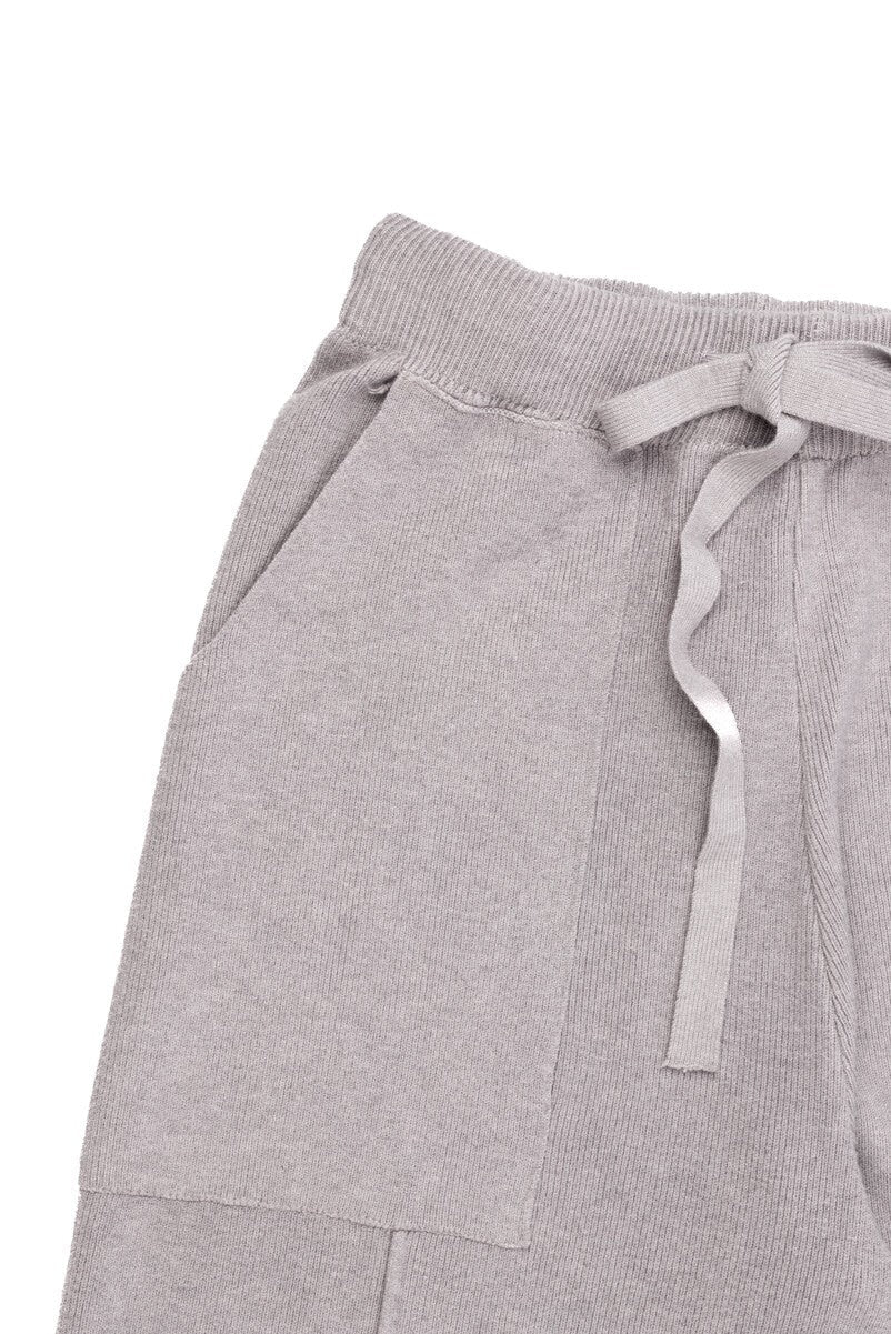 Drawstring Sweater Knit Pants