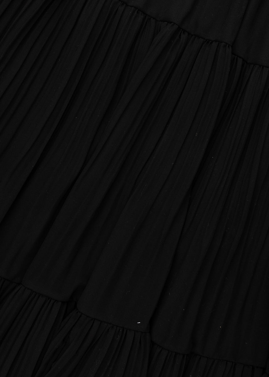 Chiffon Tiered Maxi Skirt