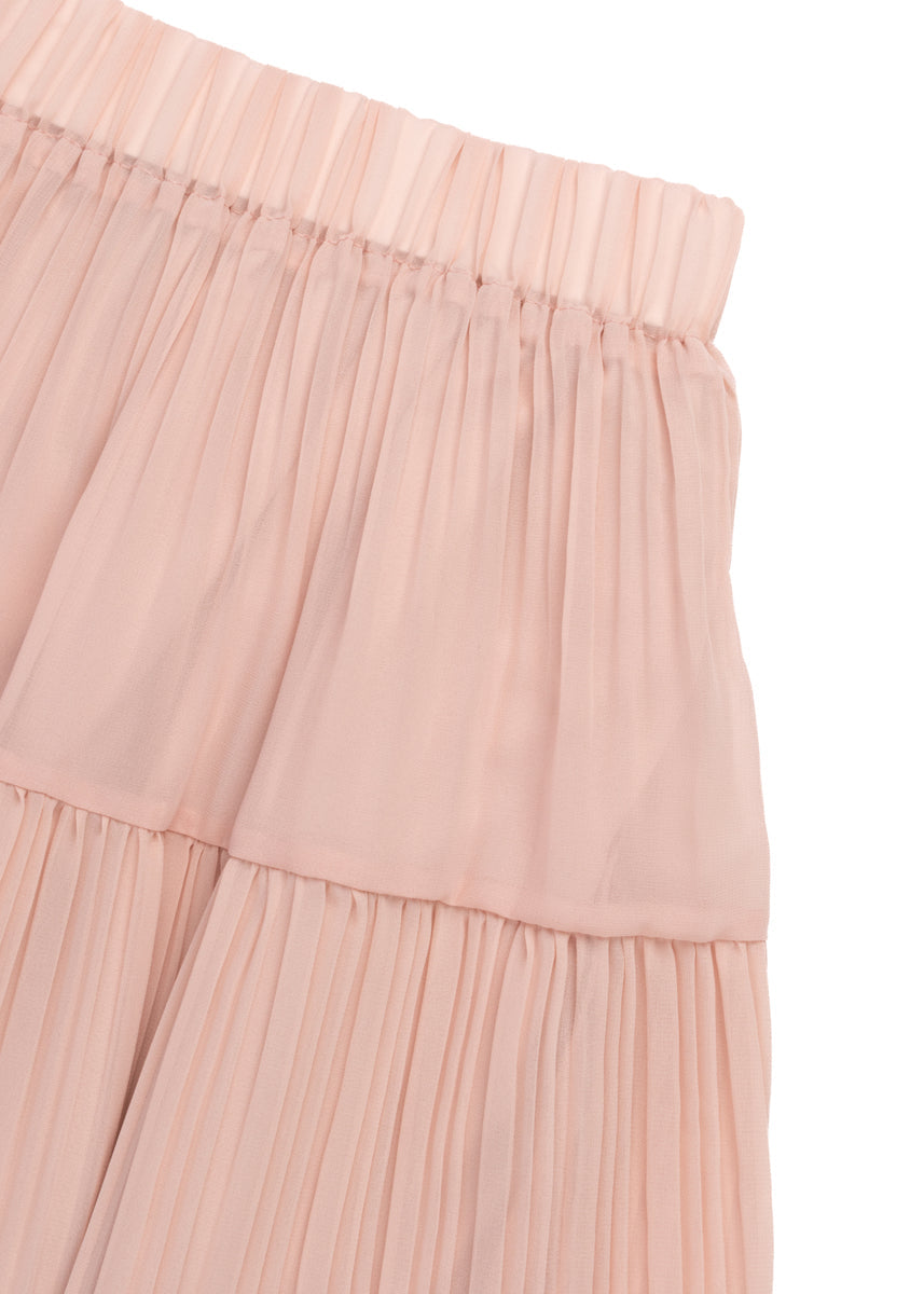 Chiffon Tiered Maxi Skirt