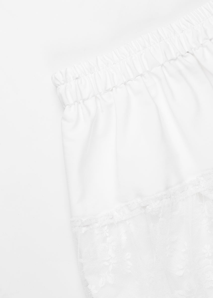 Tiered Lace Maxi Skirt