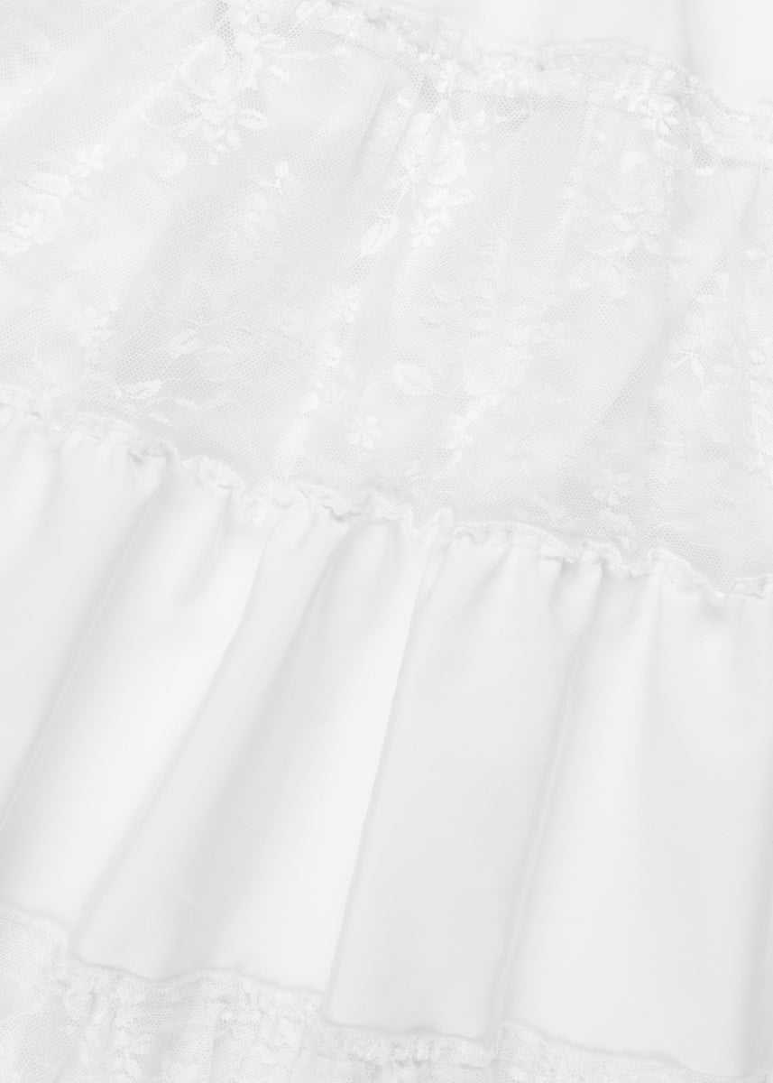 Tiered Lace Maxi Skirt