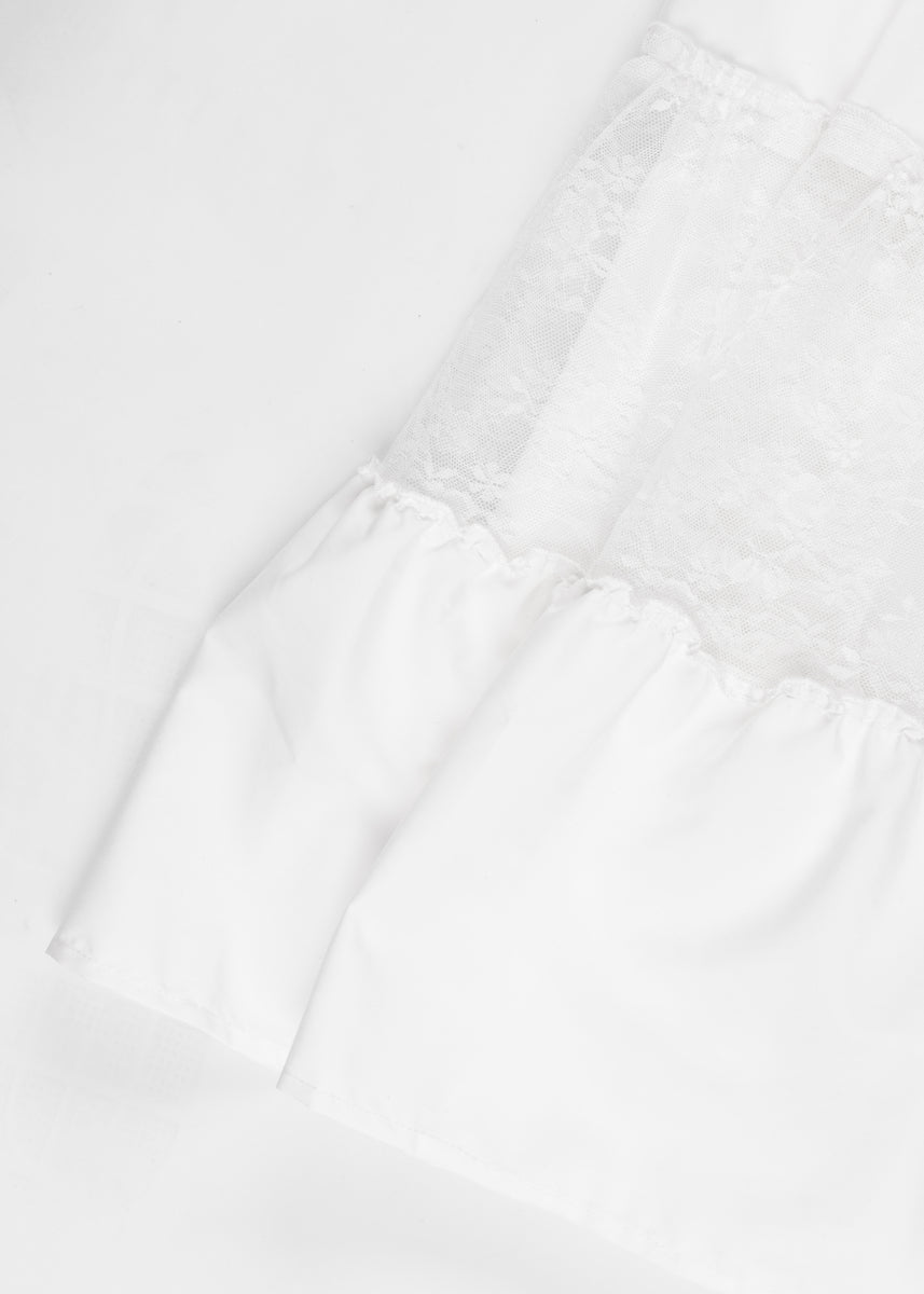 Tiered Lace Maxi Skirt