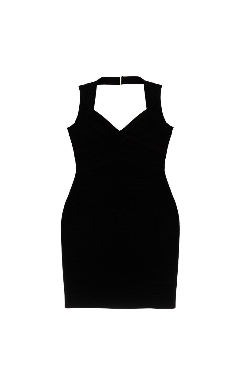 Halter Bandage Bodycon Mini Dress