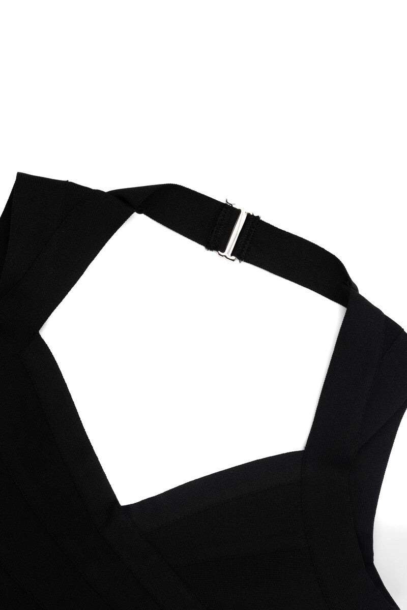 Halter Bandage Bodycon Mini Dress